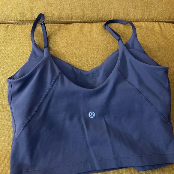 Lululemon Align Cropped Cami tank top - purple size 6 - Picture 3 of 4